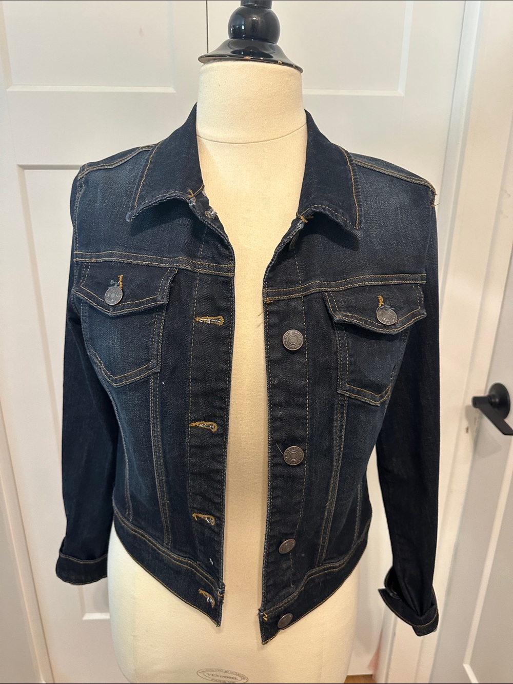 Wax Jean Dark Indigo Denim Jacket